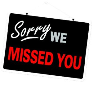 Sorry-we-missed-you-sign - Withumsmith+brown, Pc