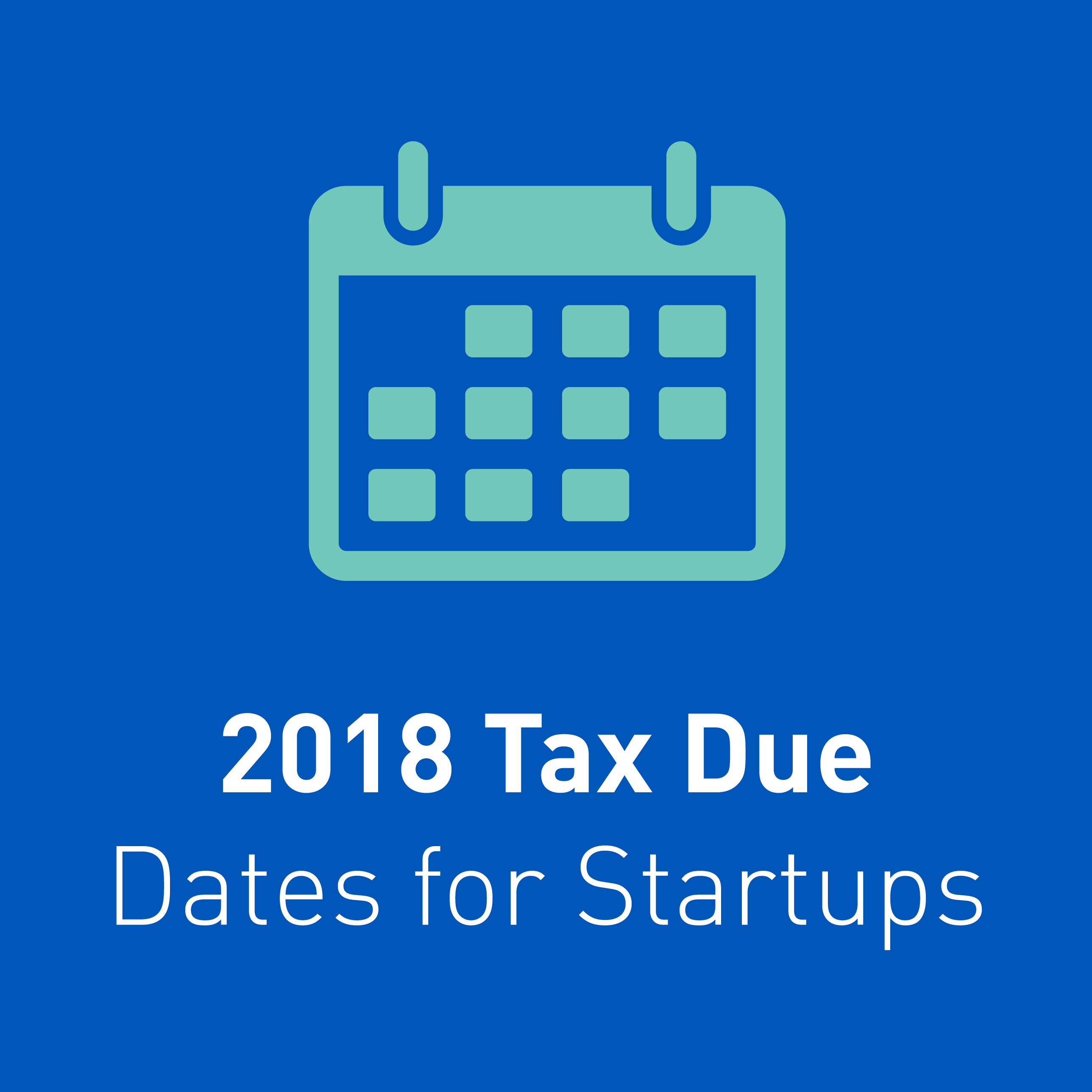 Year End Tax Due Dates 18 Withum