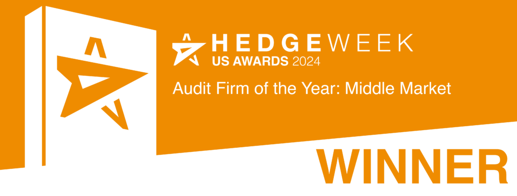 Hedgeweek Audit Firm of the Year - Middle Market 2024 Winner