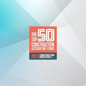 The Top 50 Construction Accounting Firms™ logo