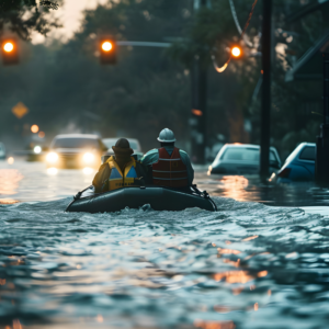 hurricane flooding and damage